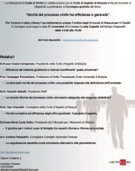 “Novità del processo civile tra efficienza e garanzie”, convegno con Sabelli a Brescia - 